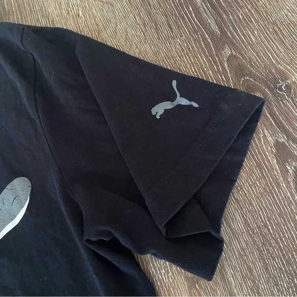 Puma Big Cat Black Tee - Picture 5 of 9